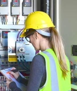 electrical work girl1